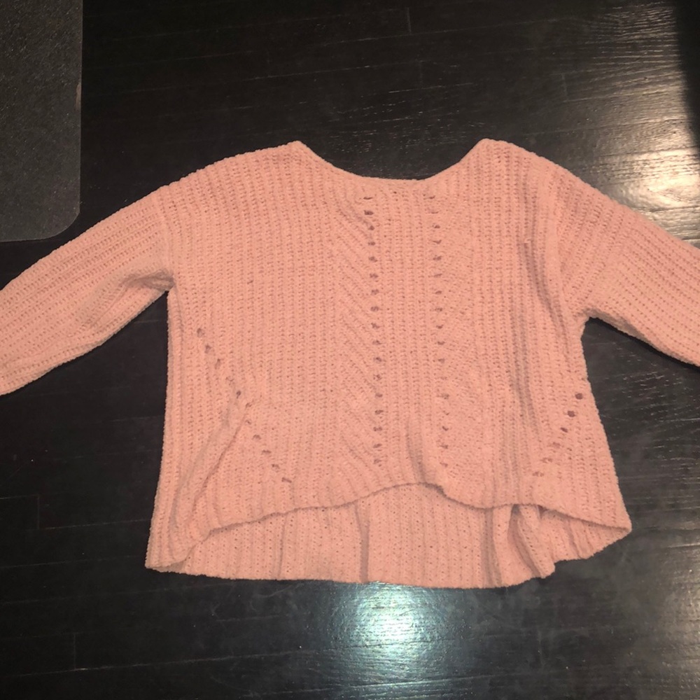Cute Art Class Pink Sweater